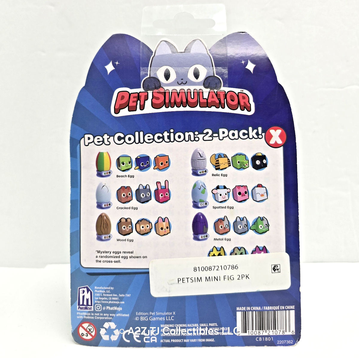 Pet Simulator X Series 1, 2pk with Mystery Pet and DLC Code | eBay