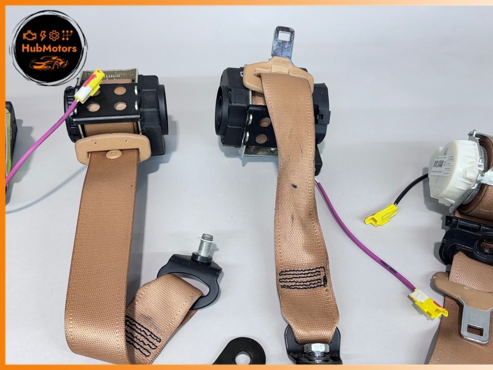 09-13 Maserati Quattroporte M139 Front And Rear Seat Belt Set OEM 76k   TESTED!!