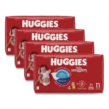Huggies 49694 Baby Diapers - Size 0 to Newborn/Disney Design 4/Carton New