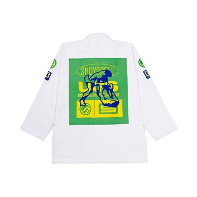 Shoyoroll BJJ Gi: White Jiu Jitsu Kimono - S.UGS Edition
