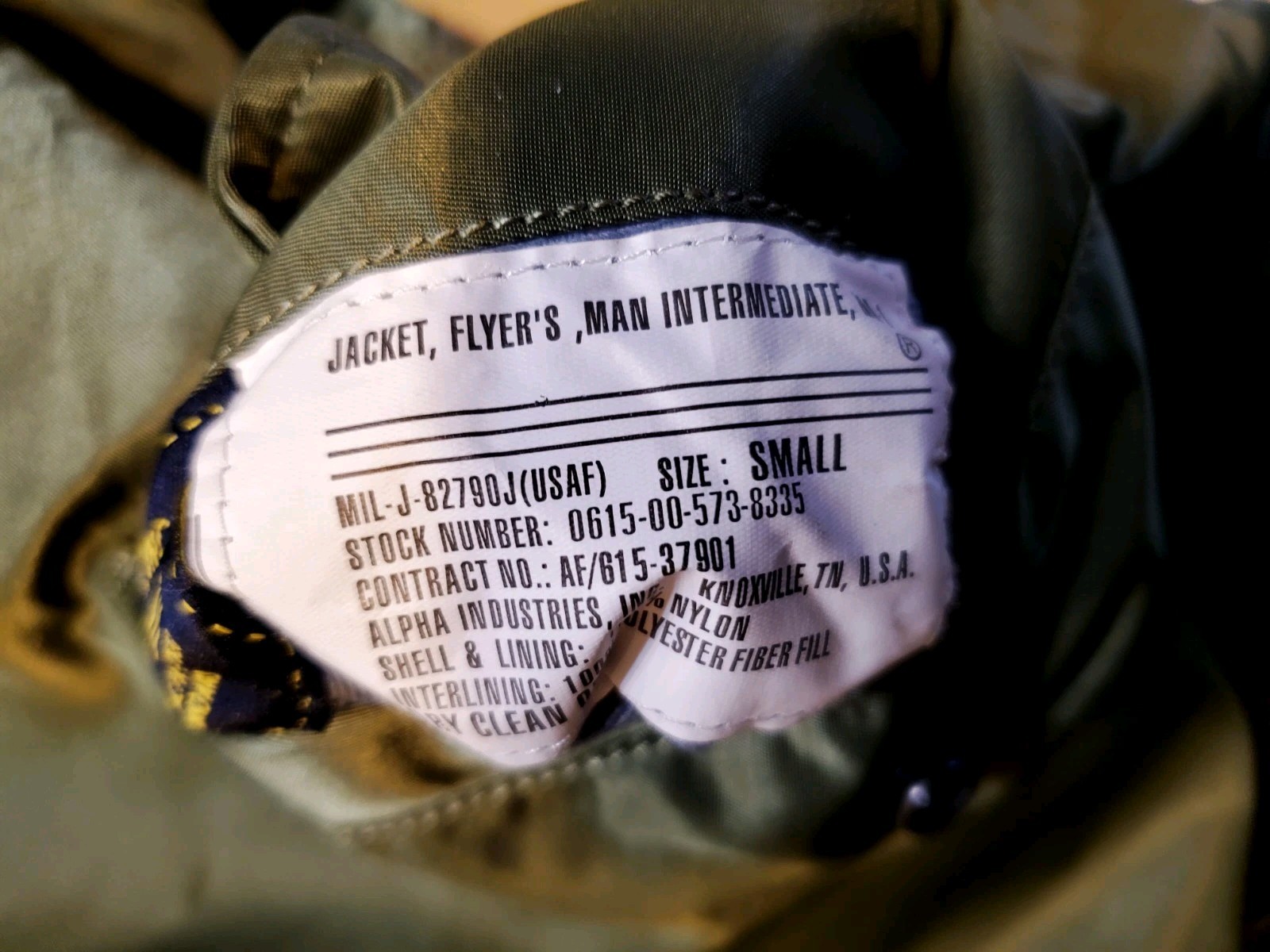 Alpha Industries FLYERS INTERMEDIATE REVERSIBLE F… - image 7