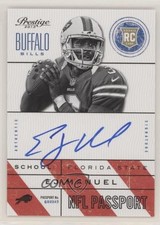 2013 Panini Prestige NFL Passport Signatures EJ Manuel #4 Auto 5c9