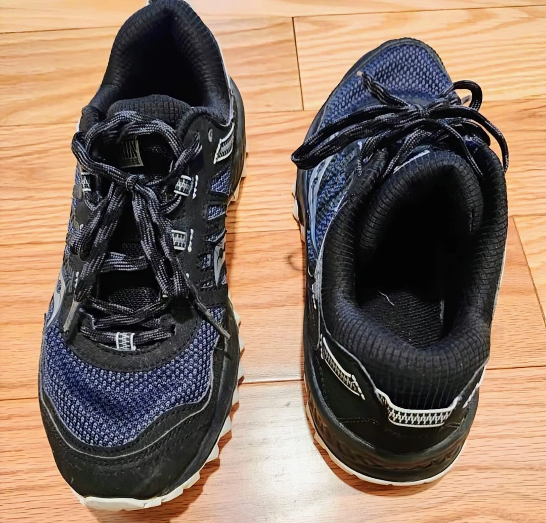 Saucony Excursion TR 13 Trail Running Shoes Men Size 11 W Black Comfort Sneakers Saucony Versafoam Excursion TR 13 trail running shoes in  main image 4