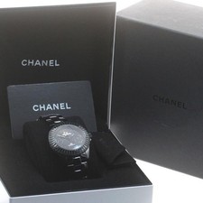 Chanel J12 Interstellar 38MM H7989 38mm Ceramic Black Dial Date Watch #C1999