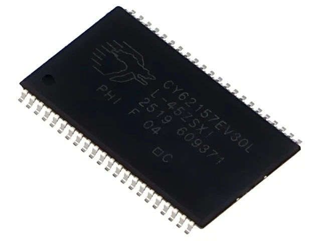 CY62157EV30LL-45ZSXIXI IC: static ram Speicher 8MbSRAM 512kx16bit 2,2-3,6V 45ns - Bild 1 von 1
