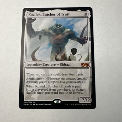 Magic The Gathering- Kozilek, Butcher of Truth - Ultimate Masters #006