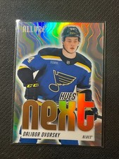 2025-26 Upper Deck Allure Hues Next Orange #HN-11 Dalibor Dvorsky RC