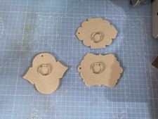 Mini Grey Board Shaped Scrapbooks Photo Album Recycled Books