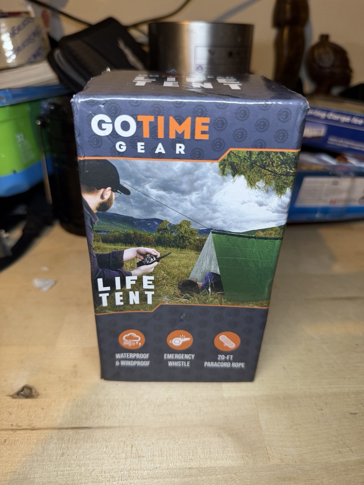 Go Time Gear Life Tent Emergency Survival Shelter – Waterproof & Windproof