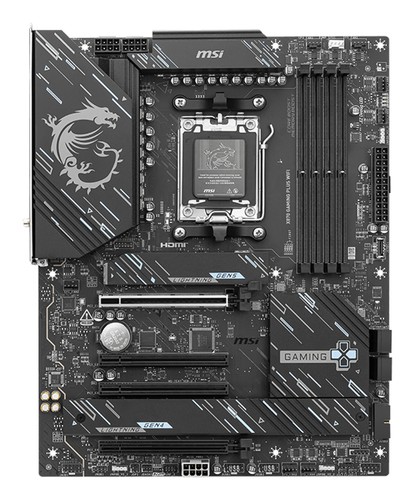 MSI X870 GAMING PLUS WIFI motherboard AMD X870 Socket AM5 ATX - X870 GAMING P... - Picture 4 of 5