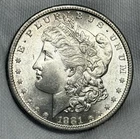 GEM BU 1881-S Morgan Silver Dollar (all original), U.S. MS Uncirculated