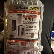 Hubbell TayMac Low Profile Expandable In Use Device Cover 16 In 1 ML500W