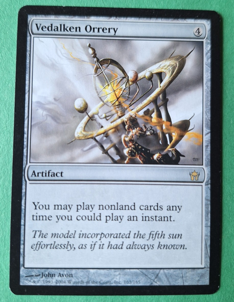 1x Vedalken Orrery Fifth Dawn Magic the Gathering MTG Rare Near Mint NM