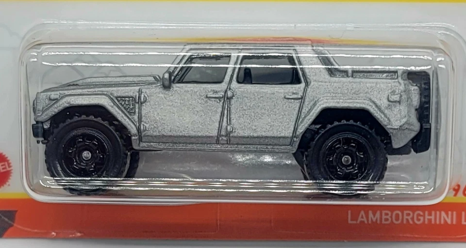 2024 Matchbox 1989 Lamborghini LM002  Silver Lambo Off Road SUV Urus New Mattel  - Image 2 of 4