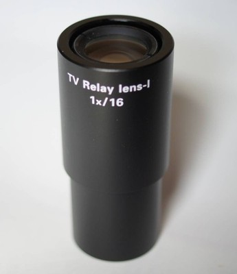 Nikon TV Relay Lens-I 1X/16 Φ30mm For Eclipse E600 E400 80i 50i C-Mount Used