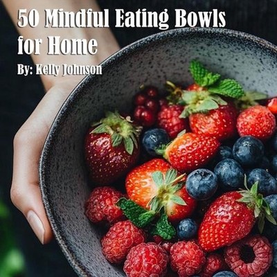 50 Mindful Eating Bowls for Home by Kelly Johnson Paperback Book