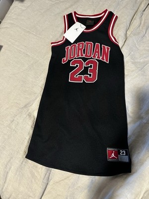 Girls 6-7 Jersey Dress Michael Jordan Chicago Bulls NWT