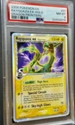 💎 2006 POKEMON EX DRAGON FRONTIERS #97 RAYQUAZA EX-HOLO PSA 8