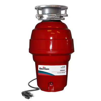 Garrison 1-1/4 HP Food Waste Disposer Premium Garbage Disposal w/ Power Cord
