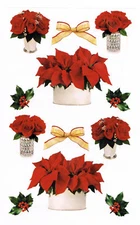 MRS GROSSMANS CHRISTMAS FLOWERS STICKER SHEET BN & NLA