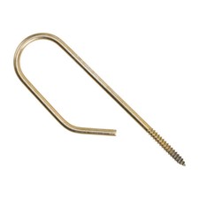 FRAME AND WALL SCREW IN TIES 150mm ZINC AND YELLOW PASSIVATED - PACK OF 25