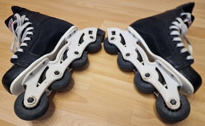Rollerblades/Inlineskates/Rollerskates - Light Line - Black Pro - robust-schwarz