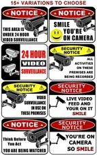 Security Signs for Home, Business or Just for Fun 15 Styles to Choose From