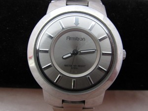 armitron water 165 resist steel battery