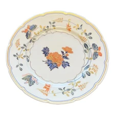 Ceralene Raynaud Limoges Papillons Butterfly Dinner Plate SET OF 6