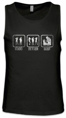 Good Better Best Herren Tank Top Lvl. Lvl Gamer RPG Roleplay Games Gaming Video