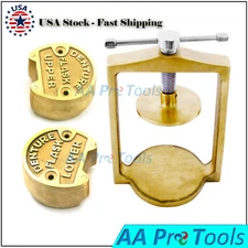 2dental Denture Flask Laboratory Compressor Equipment Compress Upper Lower Brass