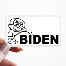 Piss On Biden Sticker - MAGA FJB - Bulk 25 PCS Stickers Statement Action Packs