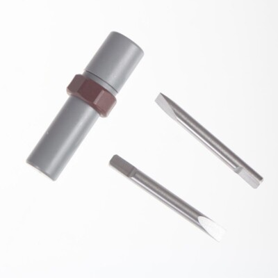 Lames De Rechange Pour Tournevis BERGEON - Tube De 2 Lames En Acier Inoxydable, Neuf Avec étiquettes