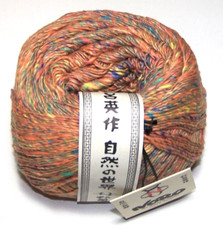 660 yard ball of NORO KAKIGORI Cotton and Silk sport yarn color 11 KOKUBUNJI