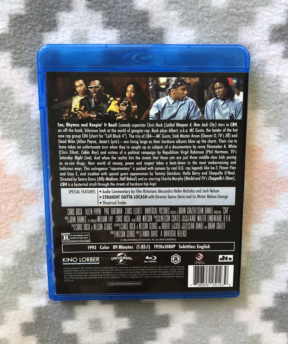 CB4 (Blu-ray, 1993) -Chris Rock- 738329251239| eBay