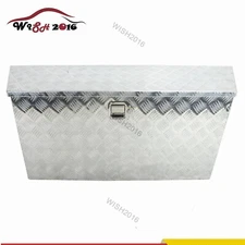 49"X15"X18.5" Aluminum Heavy Duty Pickup Truck Bed Storage Tool Box w/ Lock Keys