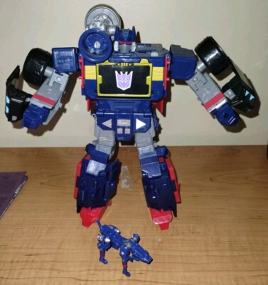 GI Joe Transformers Dreadnok Thunder Machine Soundwave With Ravage Only