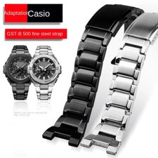 24mm Stainless Steel Watch Band Strap For Casio GST-B500BD/GST-B500 AD Bracelet
