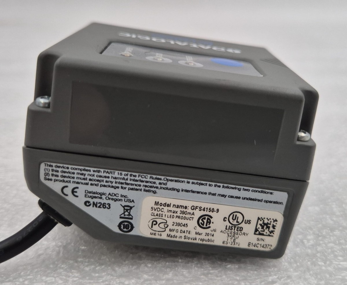 Phoo様 DATALOGIC Gryphon GFS4150-9 Barcode Scanner W/ CAB-520 Cable