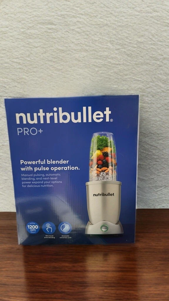 💥 NutriBullet Pro+ Plus 1200W Blender- Ultimate nutrition Extractor! 🥤🌟 New📦