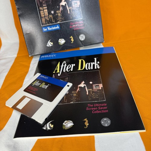 After Dark 2.0 Wygaszacz ekranu Mac Big Box 1990 CIB Berkeley Systems Vintage - Zdjęcie 6 z 15