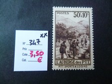 1100  TP FRANCE NEUF 1937  N° 347 **  Cote 3,50 €