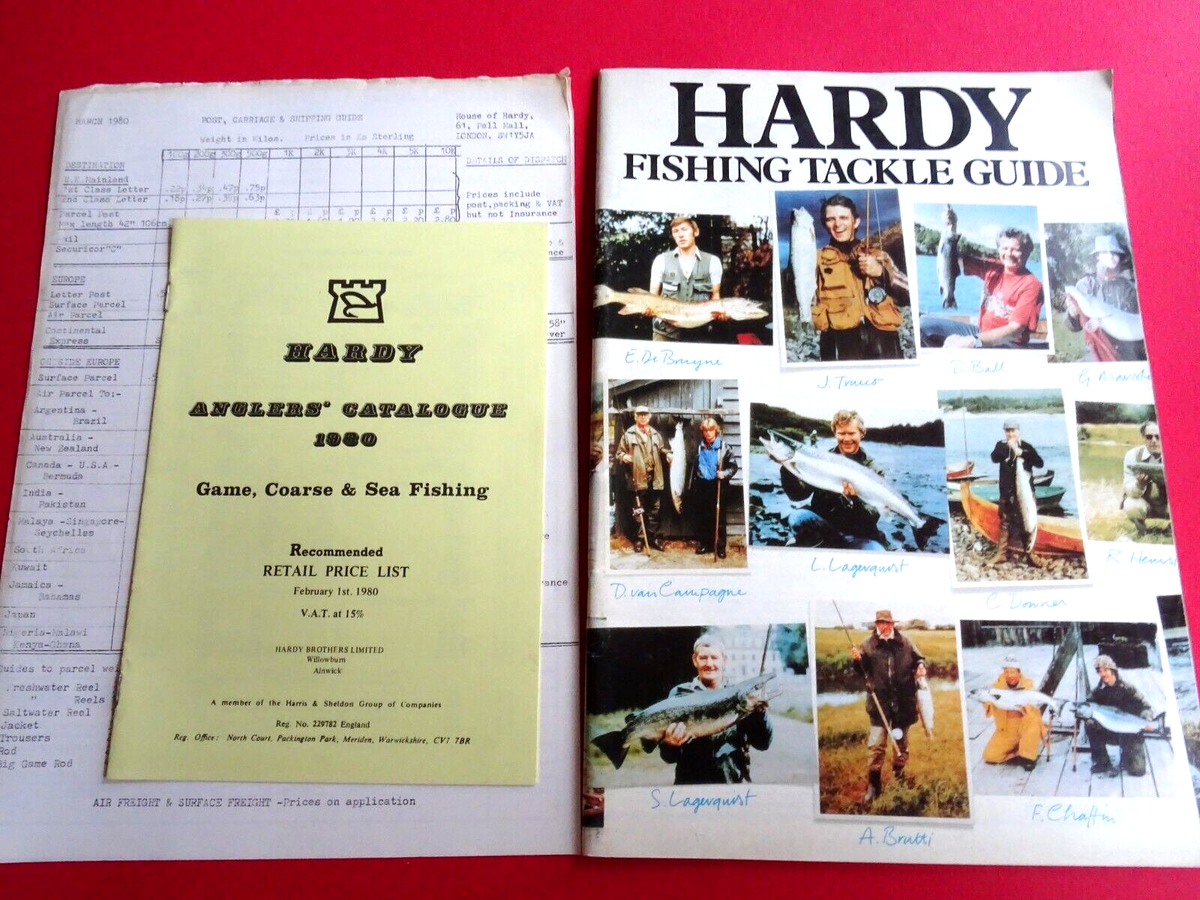 Catalogue De Pêche Hardy Guide 1980 Vintage Avec Liste De Prix - Angleterre