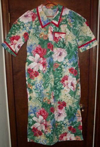 Sommer Druckknopf Mantel Größe Medium 3 Taschen 50/50 Poly Baumwolle Farbe # 3 Hergestellt in den USA - Bild 2 von 3