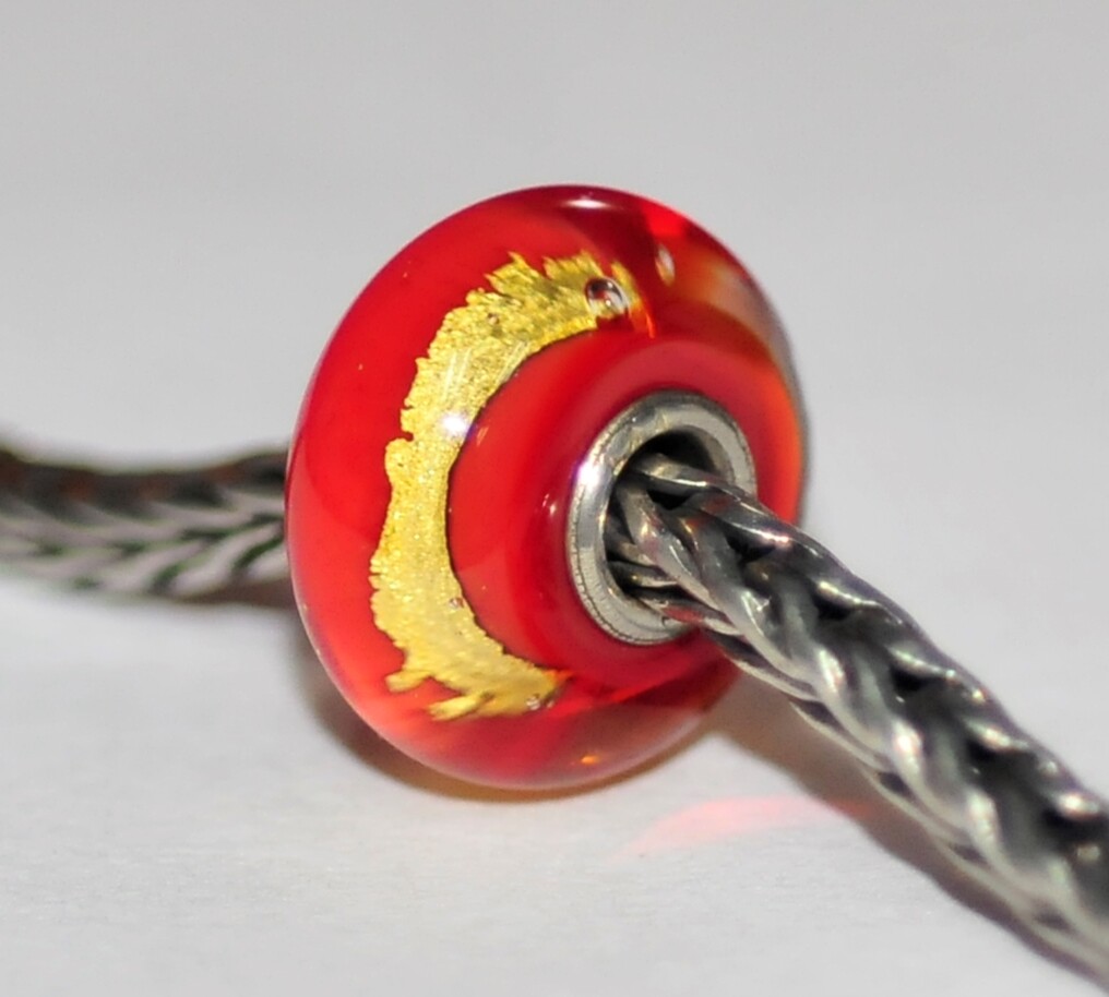 Authentic Trollbeads Root Chakra Bead [012DUD] - image 2