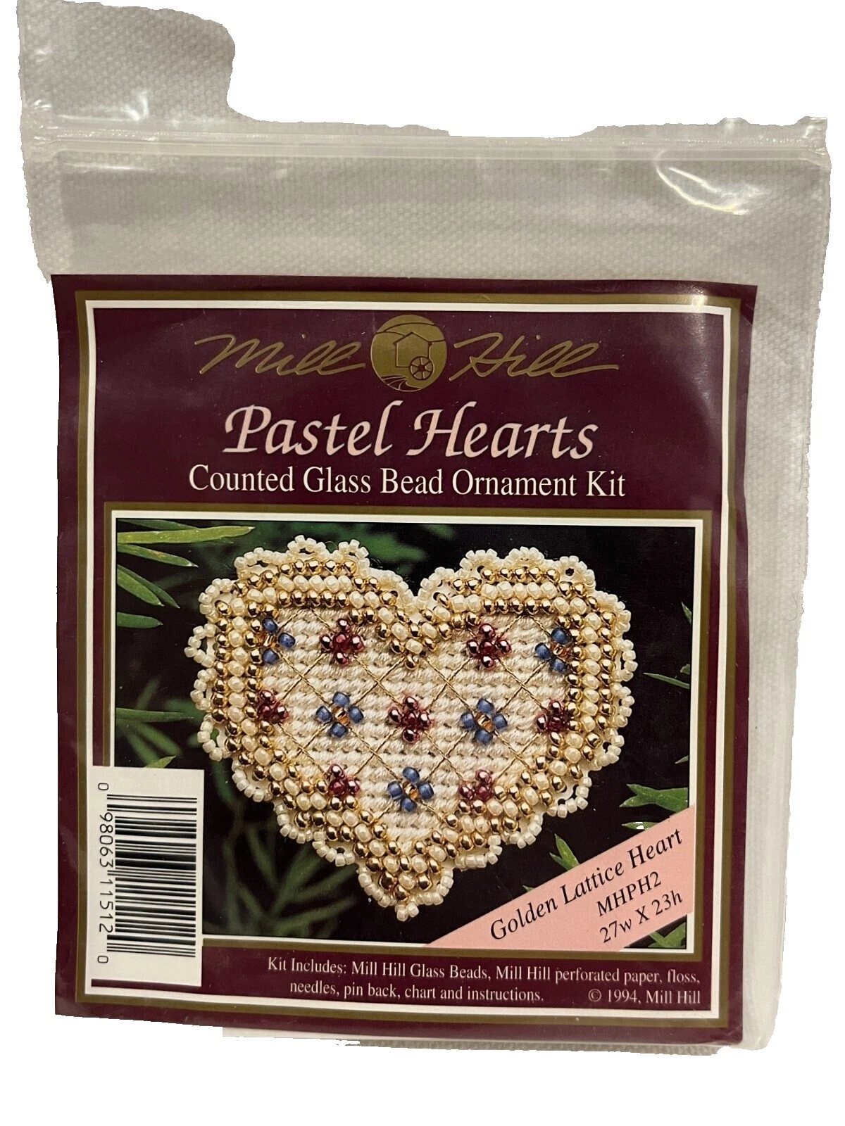 Amor y corazones Cross Stitch Kits de Punto de Cruz Mill Hill