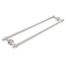 Symphony 24" Cuttable Back-to-Back Towel Bar - Brushed Nickel