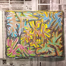 Drawing 11X14" Oil Pastel on Paper