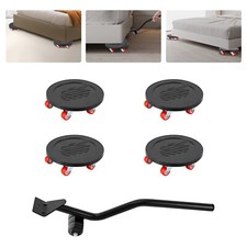 4er. M?belheber Schwerlastrollen Kleine Transportrollen Platte 500kg M?belrollen