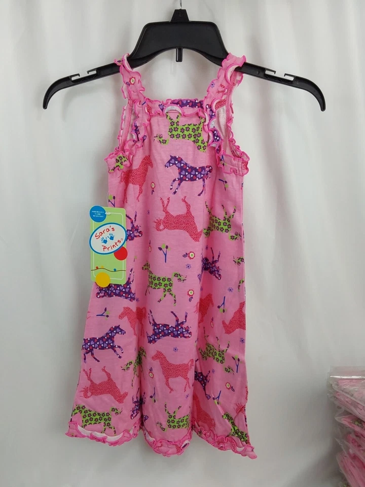 Camisón de caballo tanque con volantes estampados de Sara Foto 2 de 4